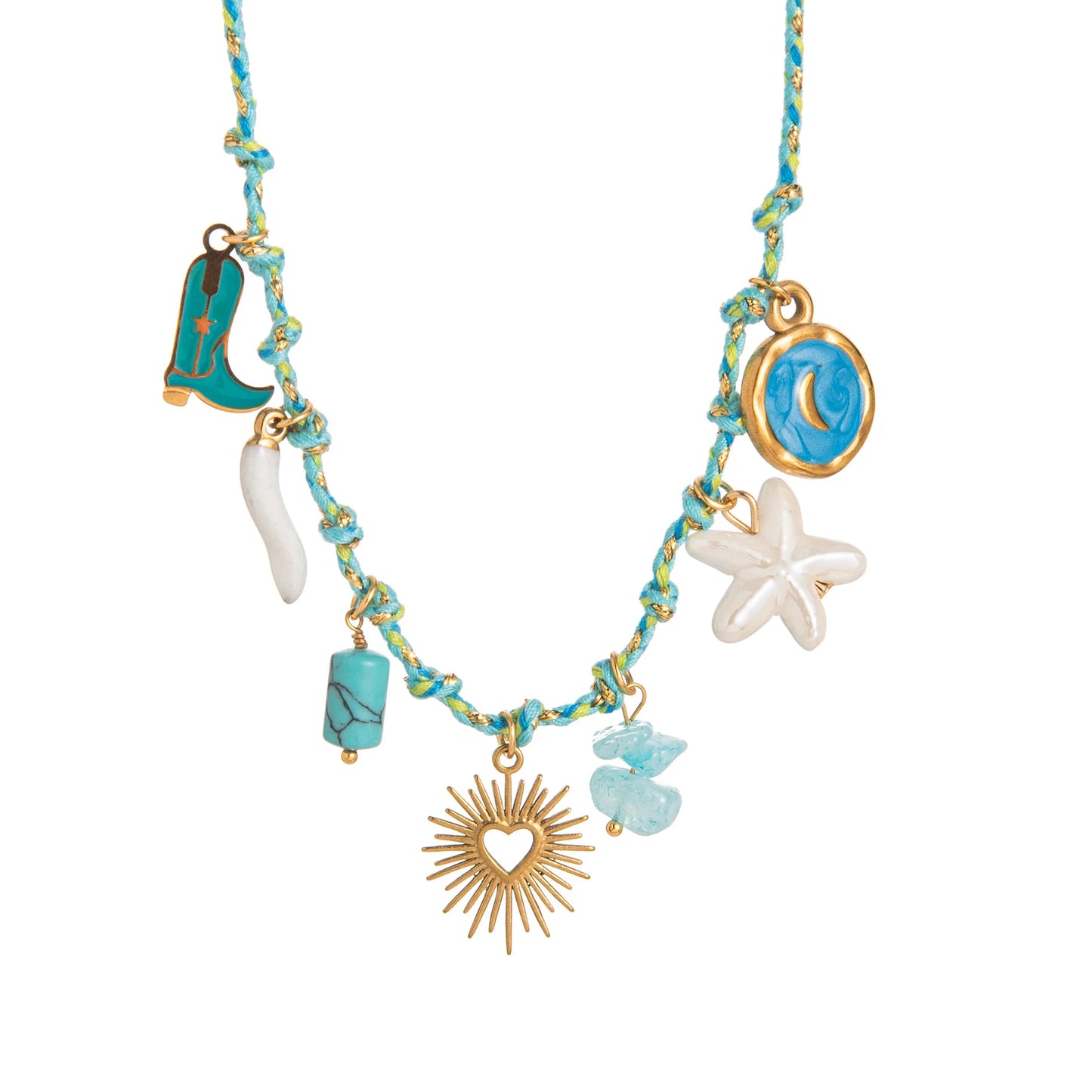 Stainless Steel Summer Ocean Star Pearl