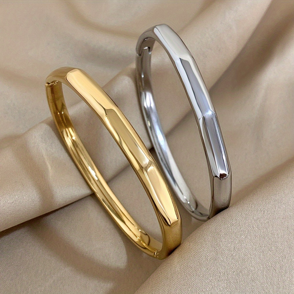Unique  Bangle Bracelet Stainless Steel