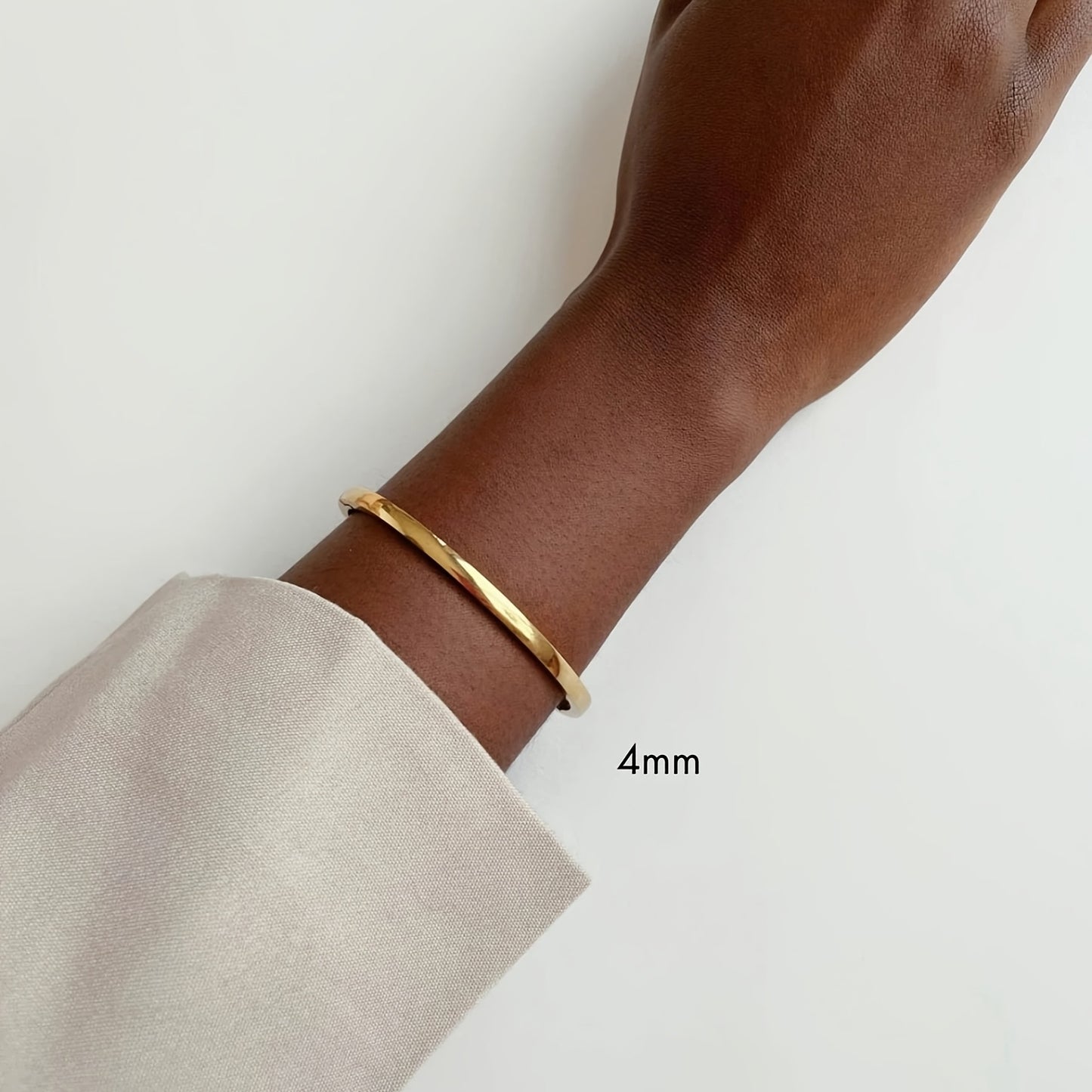 Minimalist Stainless Steel Bracelet