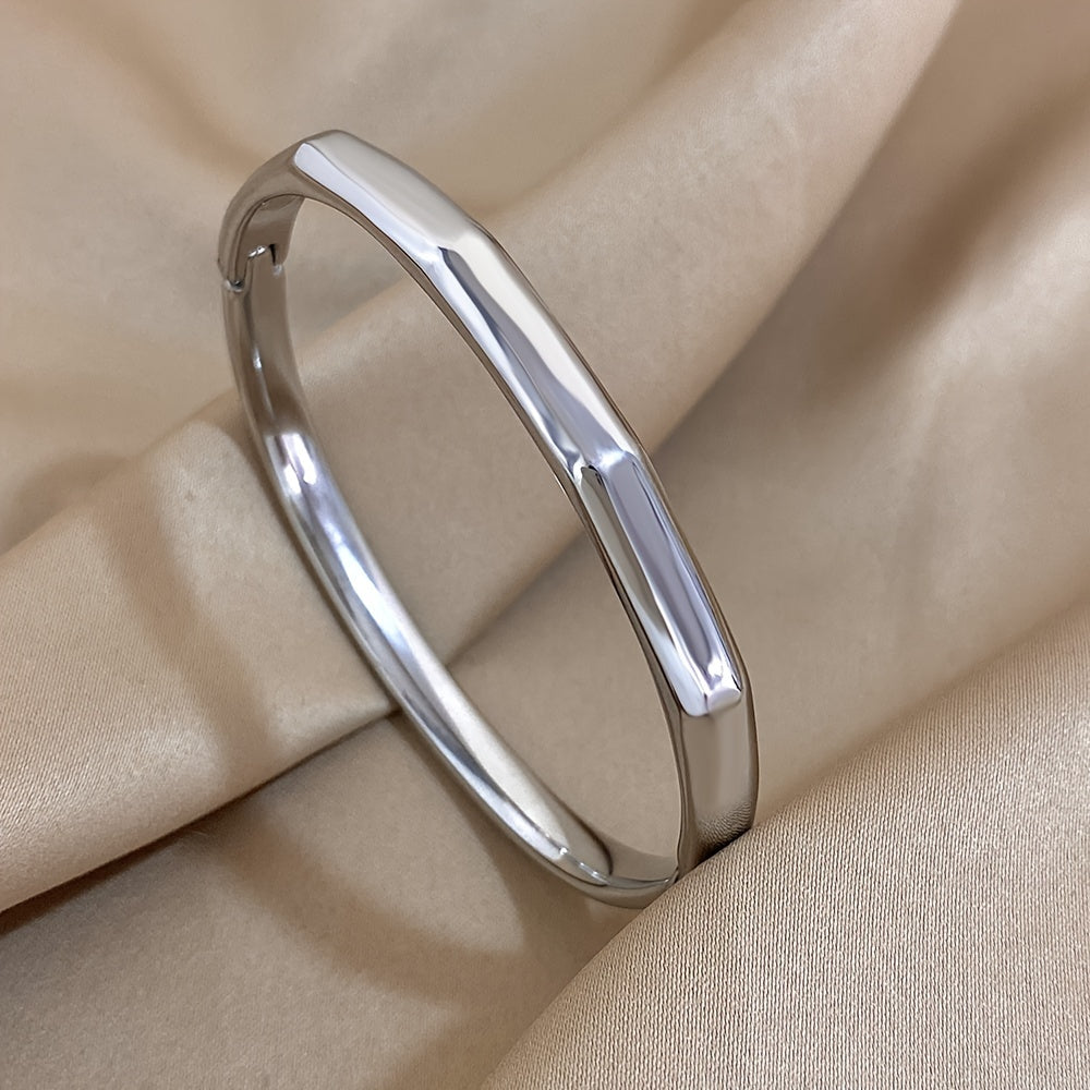 Unique  Bangle Bracelet Stainless Steel